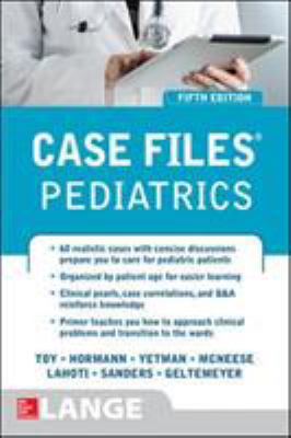 Case Files Pediatrics, Fifth Edition 007183995X Book Cover