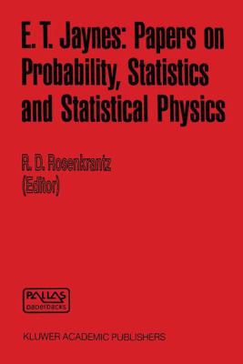 E. T. Jaynes: Papers on Probability, Statistics... 9027714487 Book Cover
