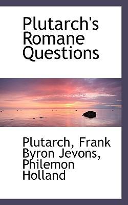 Plutarch's Romane Questions 1117107752 Book Cover