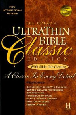Ultrathin Bible-NIV-Classic 1558198083 Book Cover