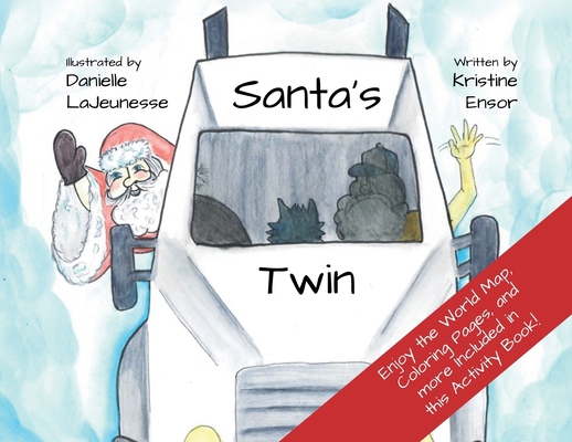 Santa's Twin: Activity Book B0FLR6T8SH Book Cover