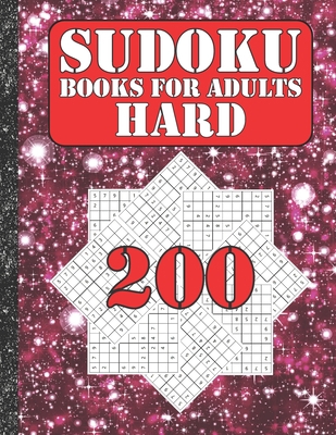 Sudoku books for adults hard: 200 Sudokus from ... B086Y4CF3Y Book Cover