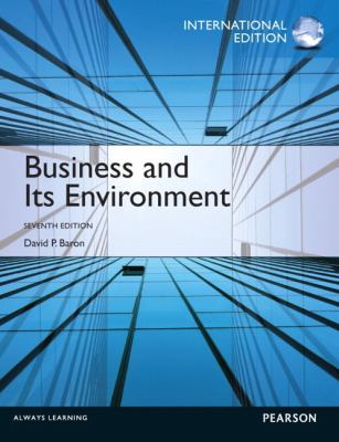 Business and Its Environment 0133088995 Book Cover