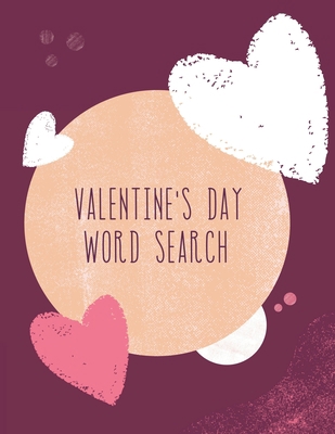valentine's day word search B08XLGFRYR Book Cover