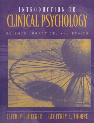 Introduction to Clinical Psychology 0205277748 Book Cover
