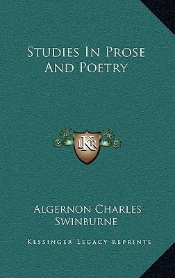 Studies in Prose and Poetry 1163458406 Book Cover