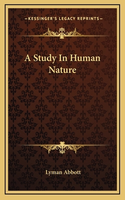 A Study In Human Nature 1168916208 Book Cover