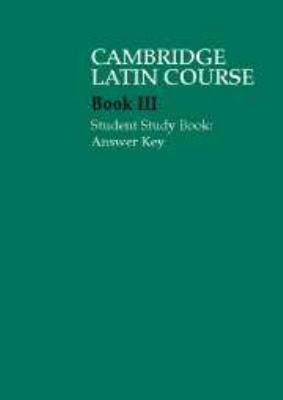 Cambridge Latin Course 3 Student Study Book Ans... 0521685966 Book Cover