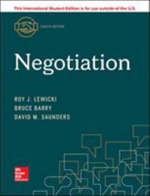 Negotiation Book Cover