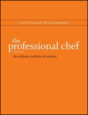 The Professional Chef, 9e Study Guide 1118139887 Book Cover