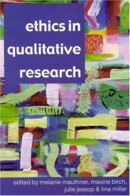 Ethics in Qualitative Research 0761973095 Book Cover
