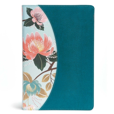 The CSB Study Bible for Women, Teal/Sage Leathe... 1433651300 Book Cover