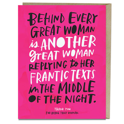 Every Great Woman Card 1642442739 Book Cover