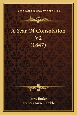 A Year Of Consolation V2 (1847) 1165275074 Book Cover