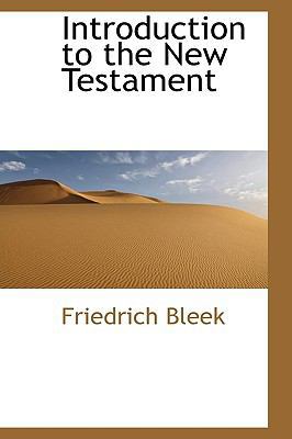 Introduction to the New Testament 1115886185 Book Cover