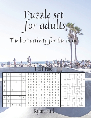 Puzzle set for adults: The best activity for th... B09FCHQHKB Book Cover
