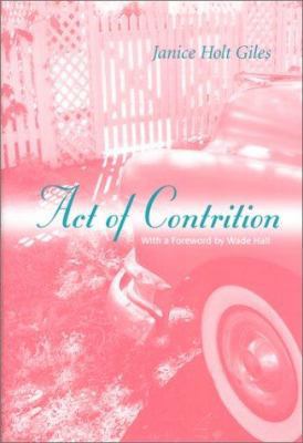 Act of Contrition 0813121728 Book Cover