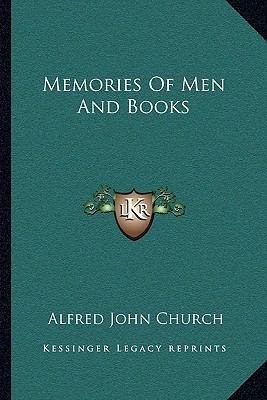 Memories Of Men And Books 1163237604 Book Cover