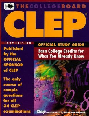 CLEP Official Study Guide 0874475953 Book Cover