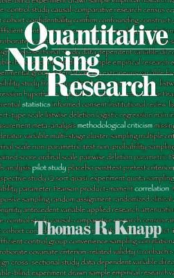 Quantitative Nursing Research 0761913629 Book Cover