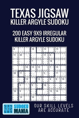 Texas Jigsaw Killer Argyle Sudoku: 200 Easy 9x9... 1705424686 Book Cover
