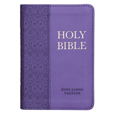 KJV Bible Mini Pocket Purple 143213292X Book Cover