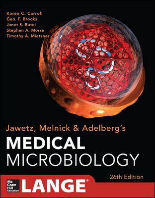 Jawetz, Melnick, & Adelberg's Medical Microbiology 0071790314 Book Cover