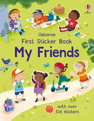 First Sticker Book My Friends 1805070096 Book Cover