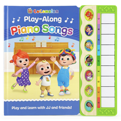 Cocomelon Play-Along Piano Songs 1646389921 Book Cover