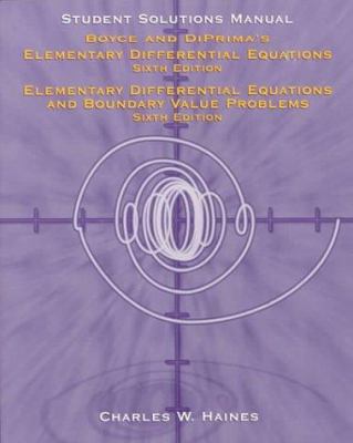 Elementary Differential Equations 0471135828 Book Cover