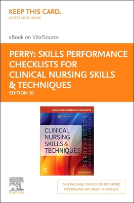 Skills Performance Checklists for Clinical Nurs... 0323796591 Book Cover