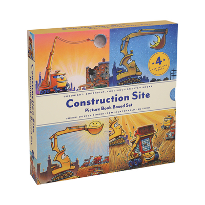 Construction Site Picture Book Boxed Set 1797235079 Book Cover