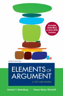 Elements of Argument with 2009 MLA and 2010 APA... 0312692145 Book Cover