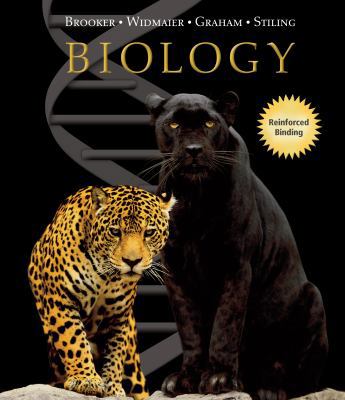 Biology by Robert Brooker (NASTA Hardcover Rein... 0073349836 Book Cover