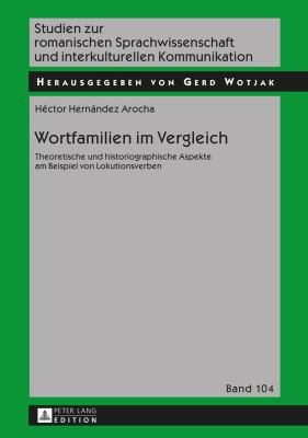 Wortfamilien im Vergleich: Theoretische und his... [German] 3631669941 Book Cover