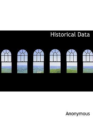 Historical Data 1140107933 Book Cover