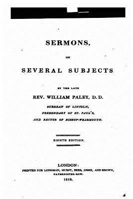 Sermons on Several Subjects 153527915X Book Cover