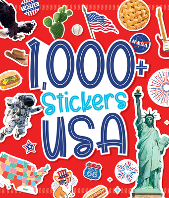 1,000 Stickers: USA 1464219001 Book Cover