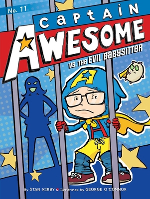 Captain Awesome vs. the Evil Babysitter 1481404466 Book Cover