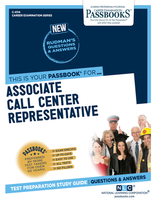 Associate Call Center Representative (C-4114): ... 1731841140 Book Cover