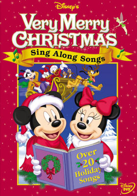 DVD Disney's Very Merry Christmas Sing-Along Songs Book