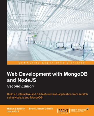 Web Development with MongoDB and NodeJS Second ... 1785287524 Book Cover