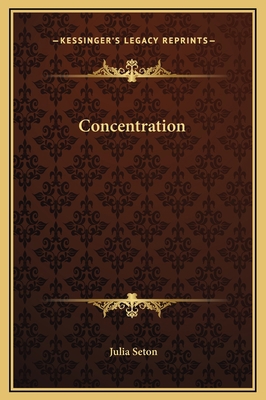 Concentration 1169171540 Book Cover