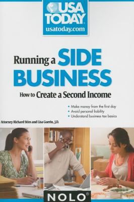 Running a Side Business : How to Create a Secon... B00KEBZBHW Book Cover