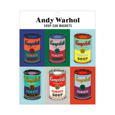 Andy Warhol Soup Can Magnets 0735362807 Book Cover