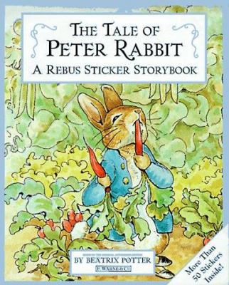 The Tale of Peter Rabbit Sticker Rebus Book 0723245215 Book Cover