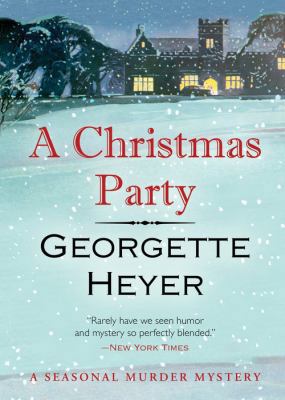 A Christmas Party: A Seasonal Murder Mystery/En... 1492644706 Book Cover