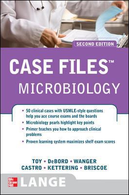 Case Files: Microbiology, 2nd Edition 0071492585 Book Cover