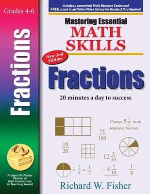 Mastering Essential Math Skills: FRACTIONS, 2nd... 1737263319 Book Cover