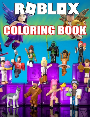 Paperback Roblox Coloring Book: Best Coloring Book Gifts For Kids, Fan of Roblox With Amazing Artwork Book